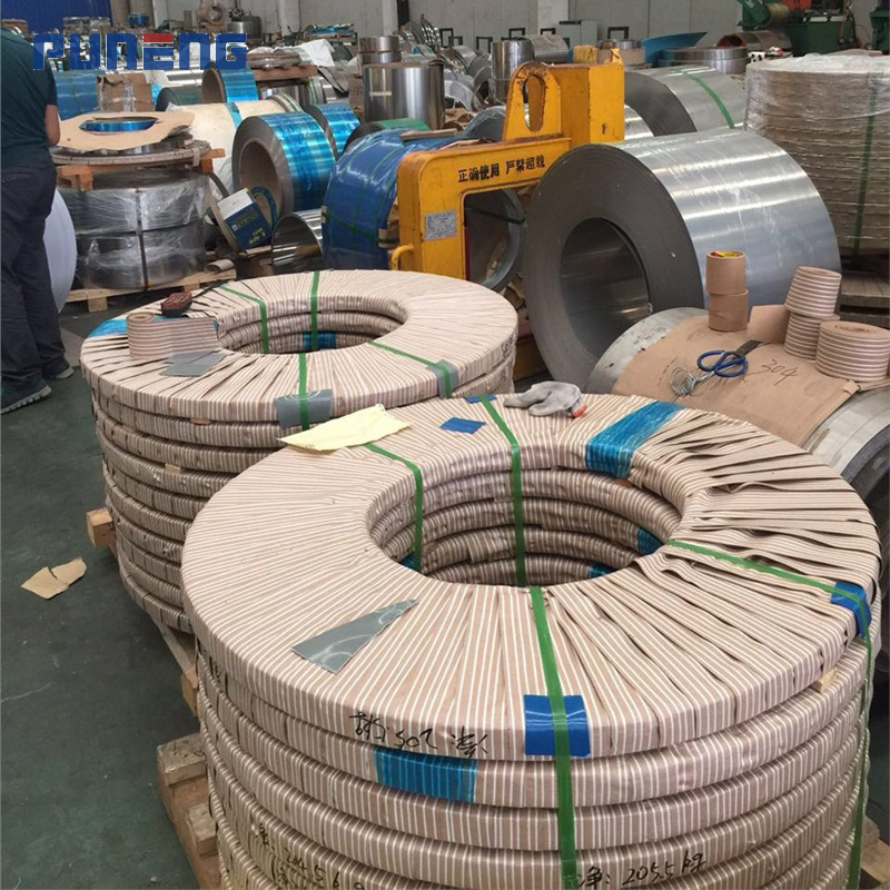 Stainless steel strip hot/cold rolled 201/304/304LMonel stainless steel belt strip with 2B/No.1/No 4/HL/BA/8K