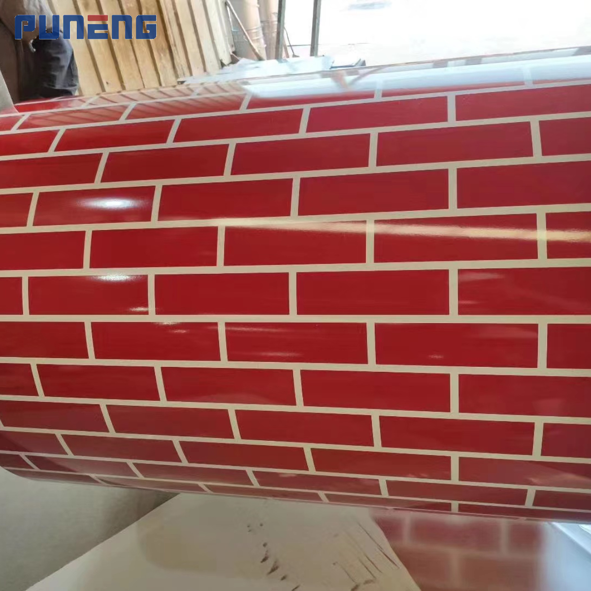 Color coated roll