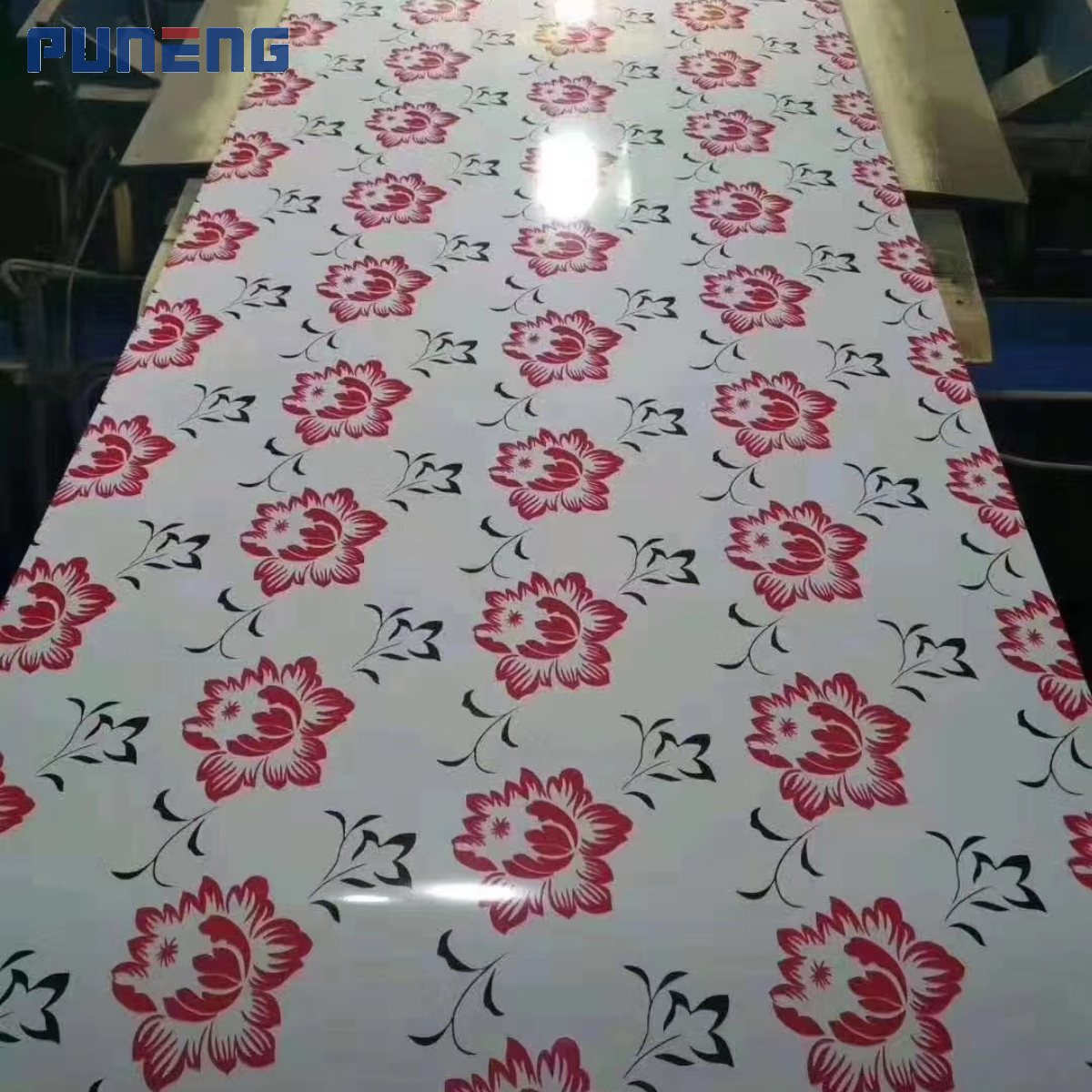 Color coated roll