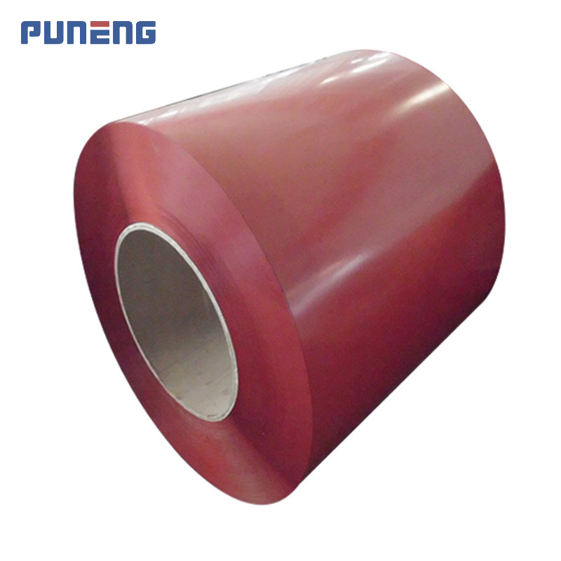 Full hard dx51d dx52d color coated steel coils prepainted ppgi steel sheet ppgi gi steel ppgi coil 0t sgcc bright white