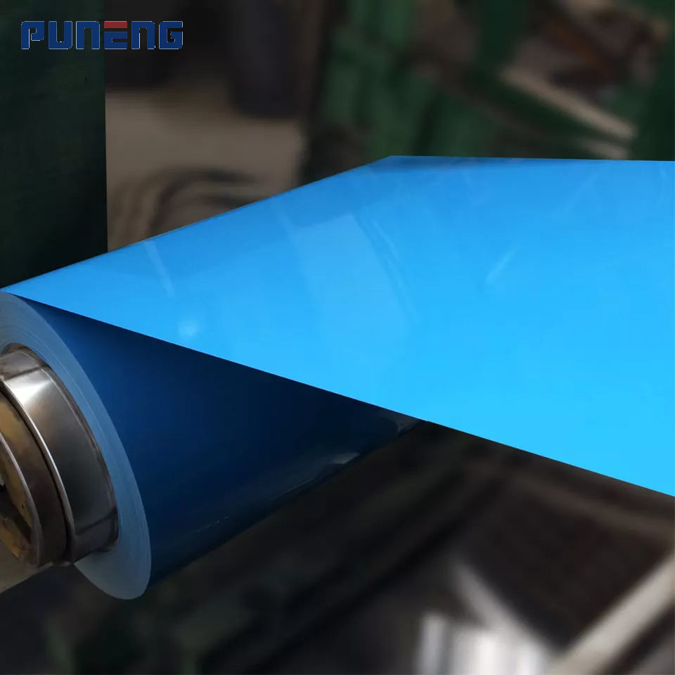 Full hard dx51d dx52d color coated steel coils prepainted ppgi steel sheet ppgi gi colour coated coil suppliers