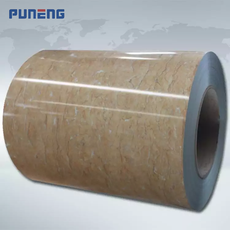 Color coated roll