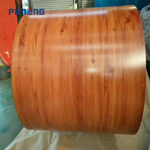 Color coated roll