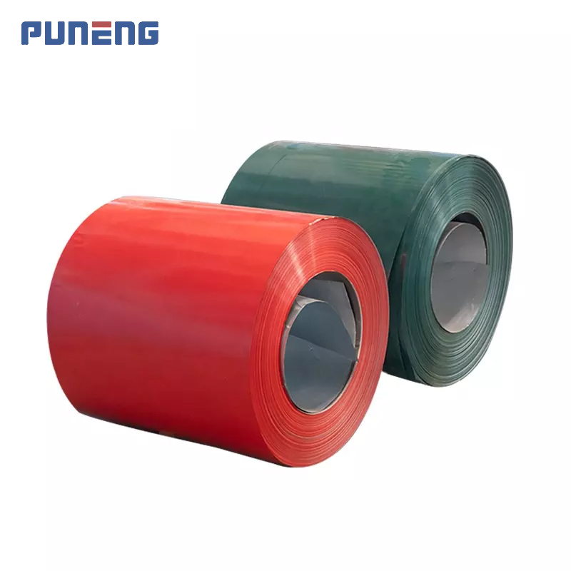 Full hard dx51d dx52d color coated steel coils prepainted ppgi steel sheet ppgi gi colour coated coil suppliers